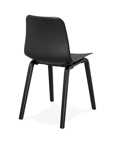 Chaise design MONARK Poly Noir