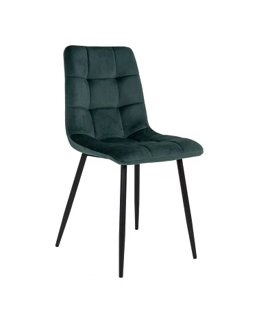 Chaise scandinave Middelfart microfibre Vert Foncé