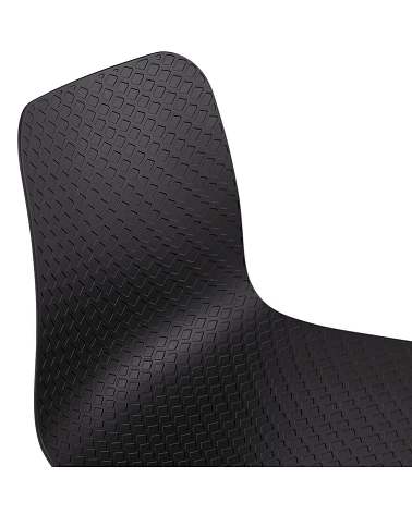 Chaise design MONARK Poly Noir