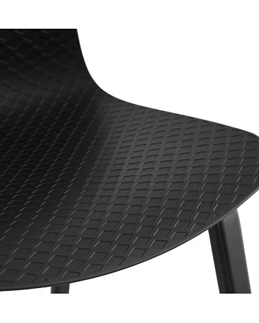 Chaise design MONARK Poly Noir