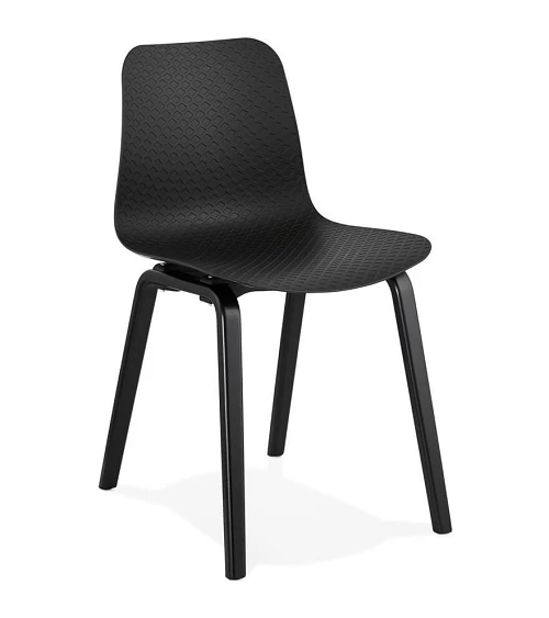 Chaise design MONARK Poly Noir