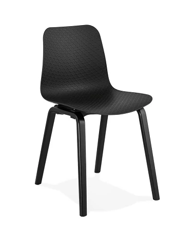 Chaise design MONARK Poly Noir