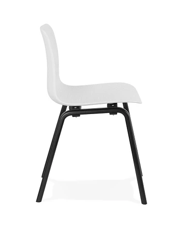 Chaise design MONARK Poly Blanc