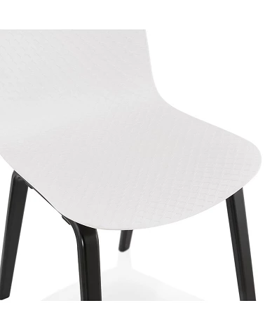 Chaise design MONARK Poly Blanc