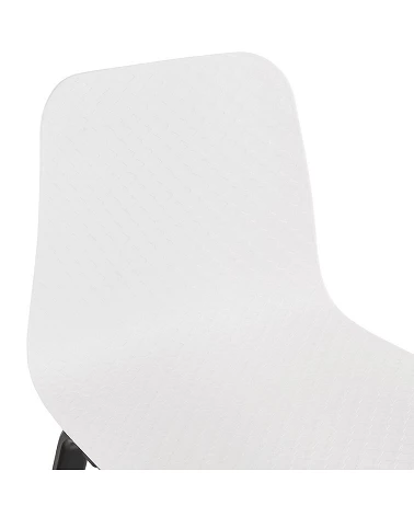 Chaise design MONARK Poly Blanc