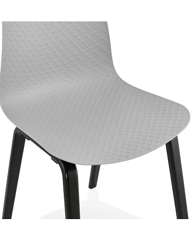 Chaise design MONARK Poly Gris