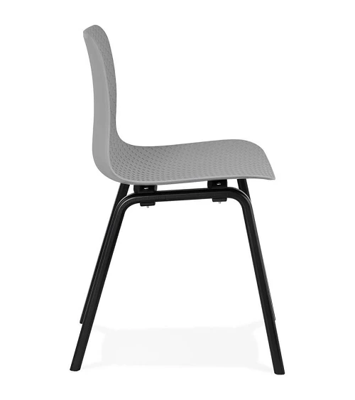 Chaise design MONARK Poly Gris