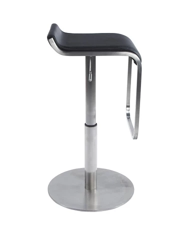 Tabouret de bar design MODENA Simili Noir