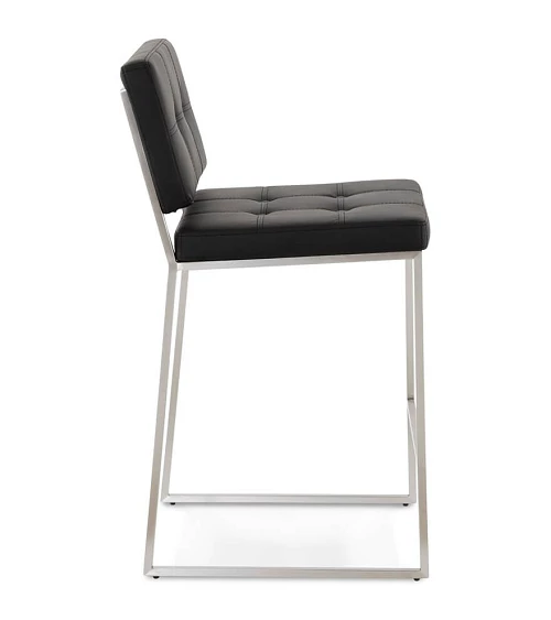 Chaise de Bar Design DOD Simili Noir