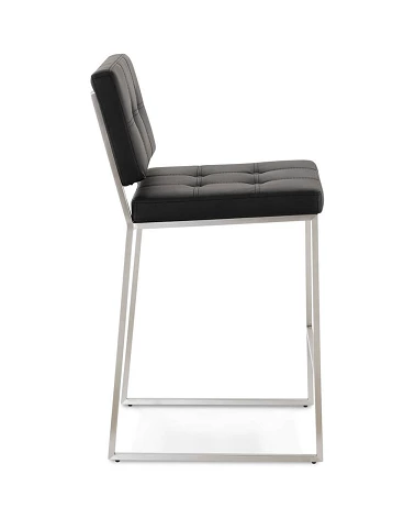 Chaise de Bar Design DOD Simili Noir