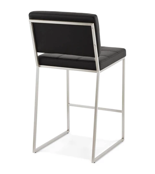 Chaise de Bar Design DOD Simili Noir