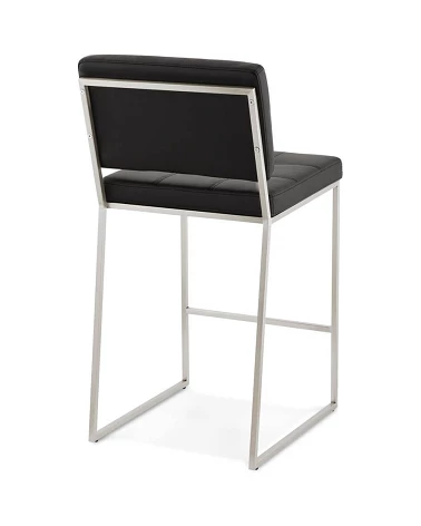 Chaise de Bar Design DOD Simili Noir