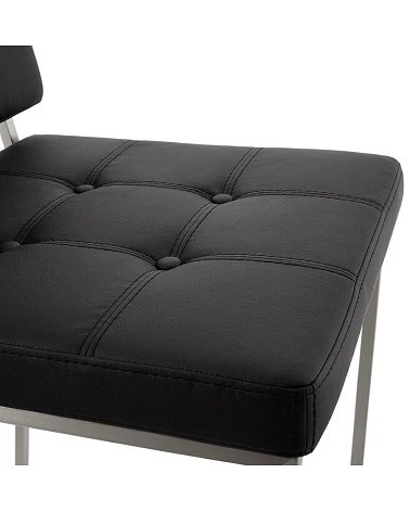 Chaise de Bar Design DOD Simili Noir