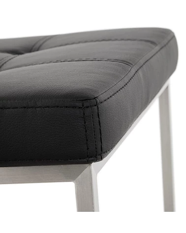 Chaise de Bar Design DOD Simili Noir