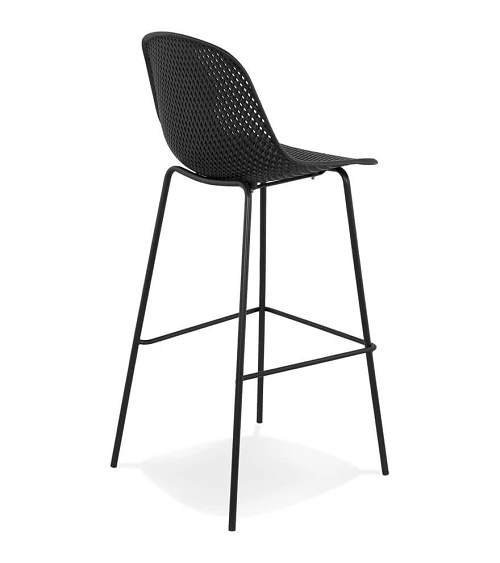 Chaises de Bar Design ELLEN Noir