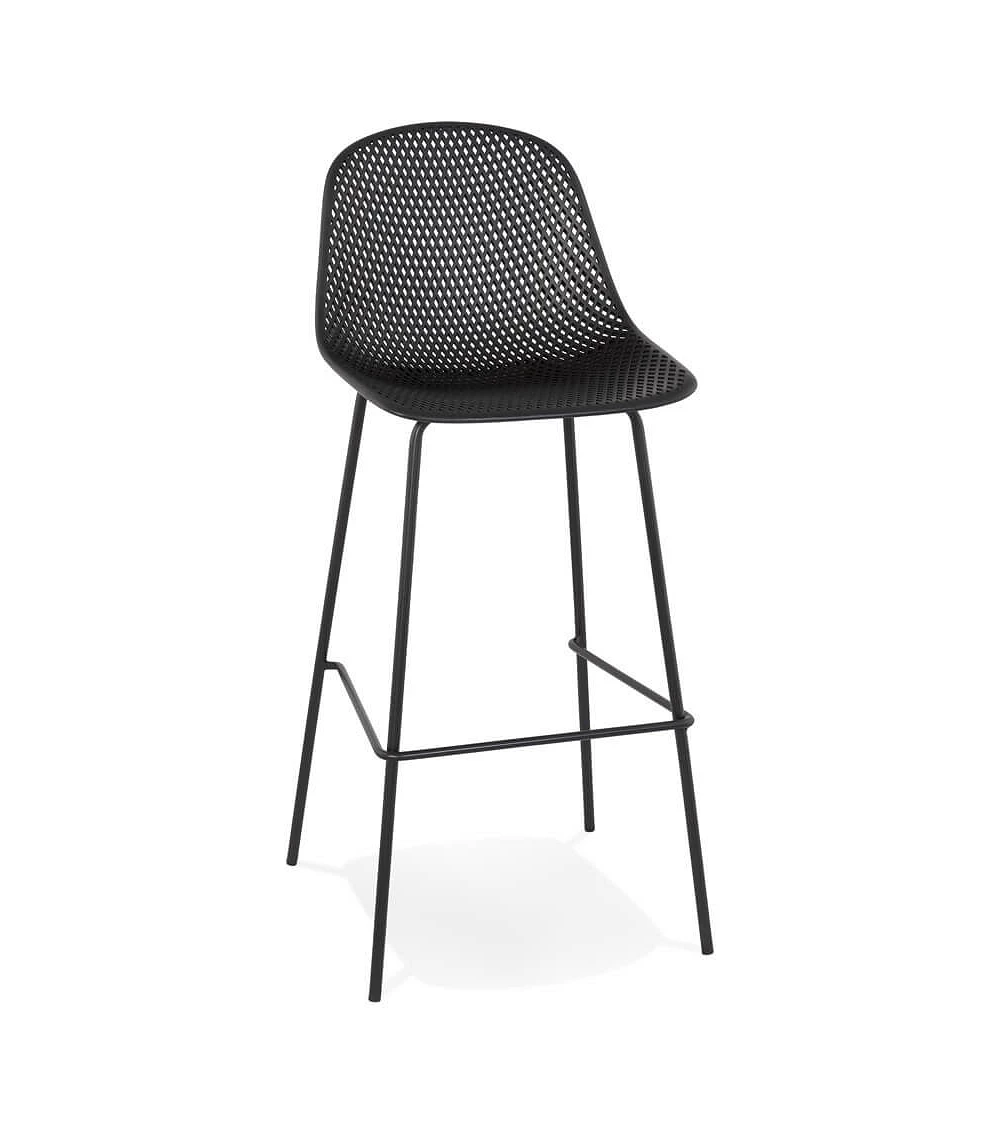 Chaises de Bar Design ELLEN Noir