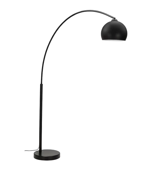 Lampadaire design Arc FERDI metal Noir