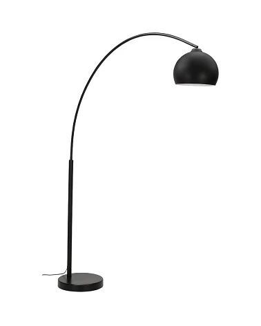 Lampadaire design Arc FERDI metal Noir