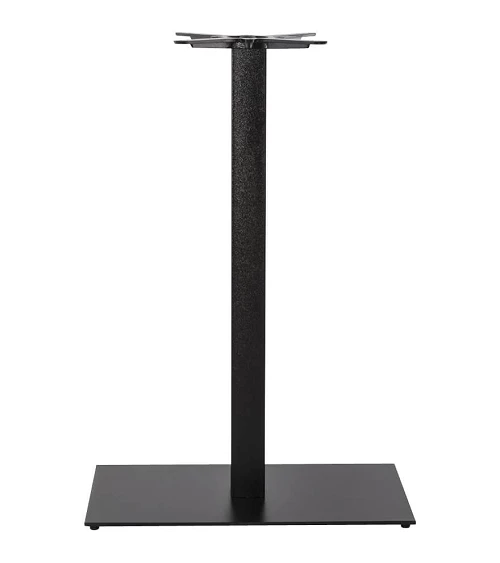 Pied table de bar 110 cm Fonte Noir