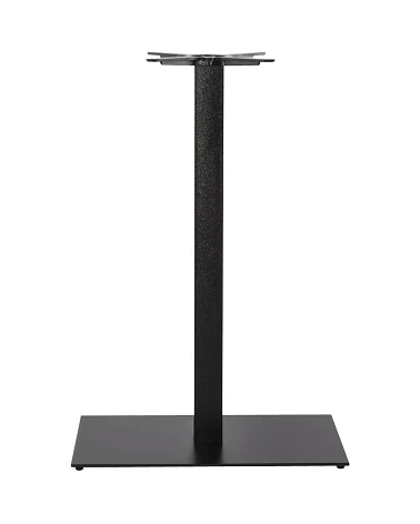 Pied table de bar 110 cm Fonte Noir