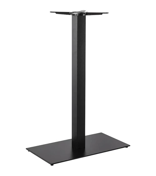 Pied table de bar 110 cm Fonte Noir