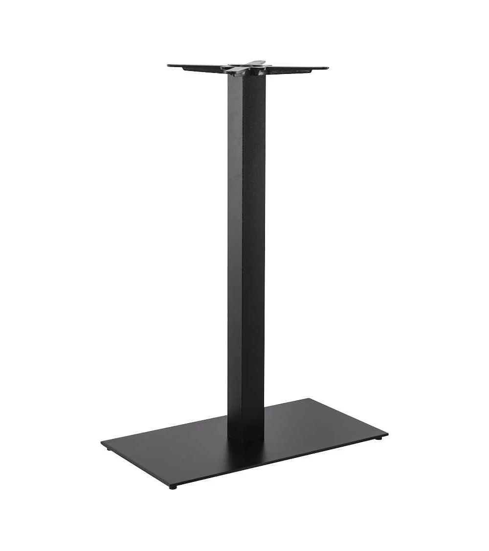 Pied table de bar 110 cm Fonte Noir