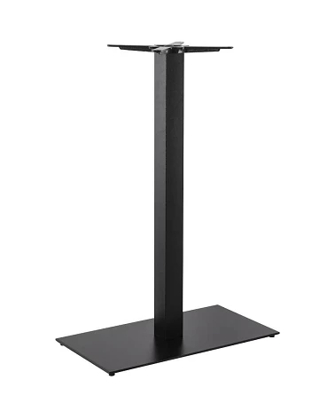 Pied table de bar 110 cm Fonte Noir