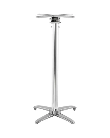 Pied pliable pour table Bar 110 cm aluminium