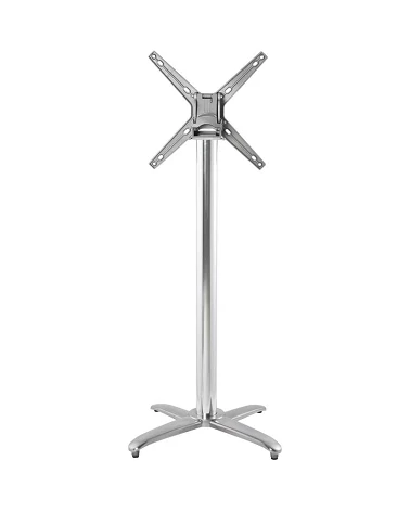 Pied pliable pour table Bar 110 cm aluminium