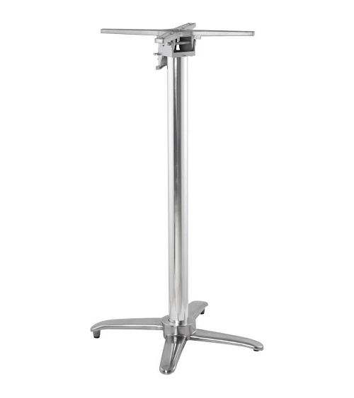 Pied pour table Bar 110 cm aluminium