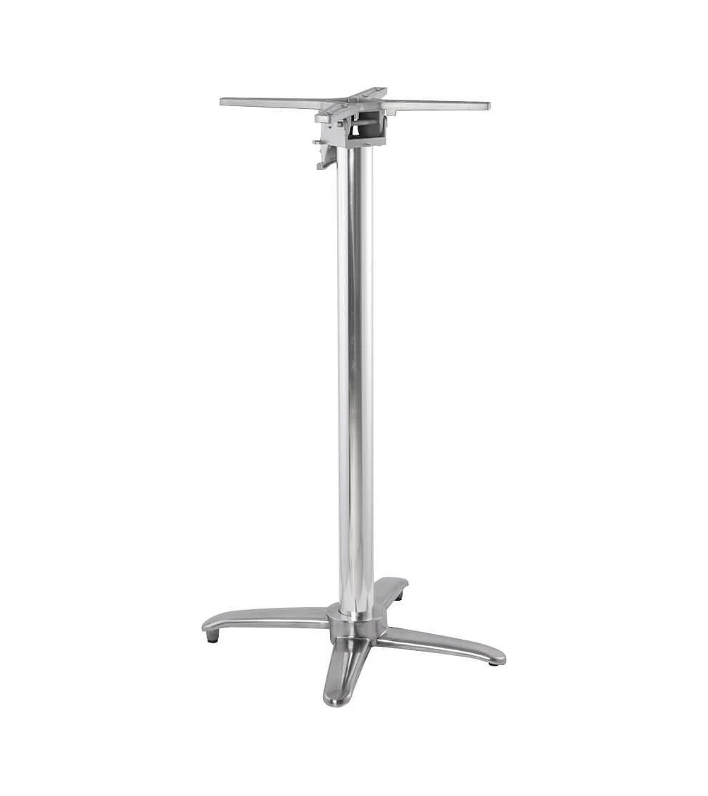 Pied pour table Bar 110 cm aluminium