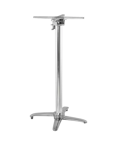 Pied pour table Bar 110 cm aluminium