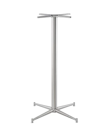 Pied pour table bar 110 cm Acier Inox