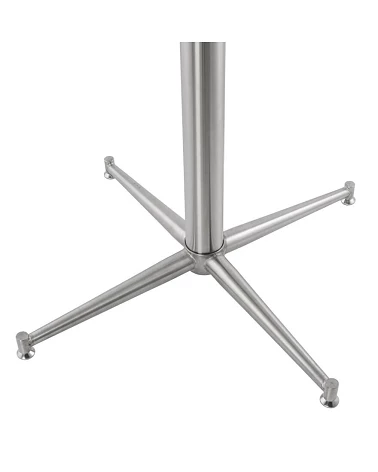 Pied pour table bar 110 cm Acier Inox