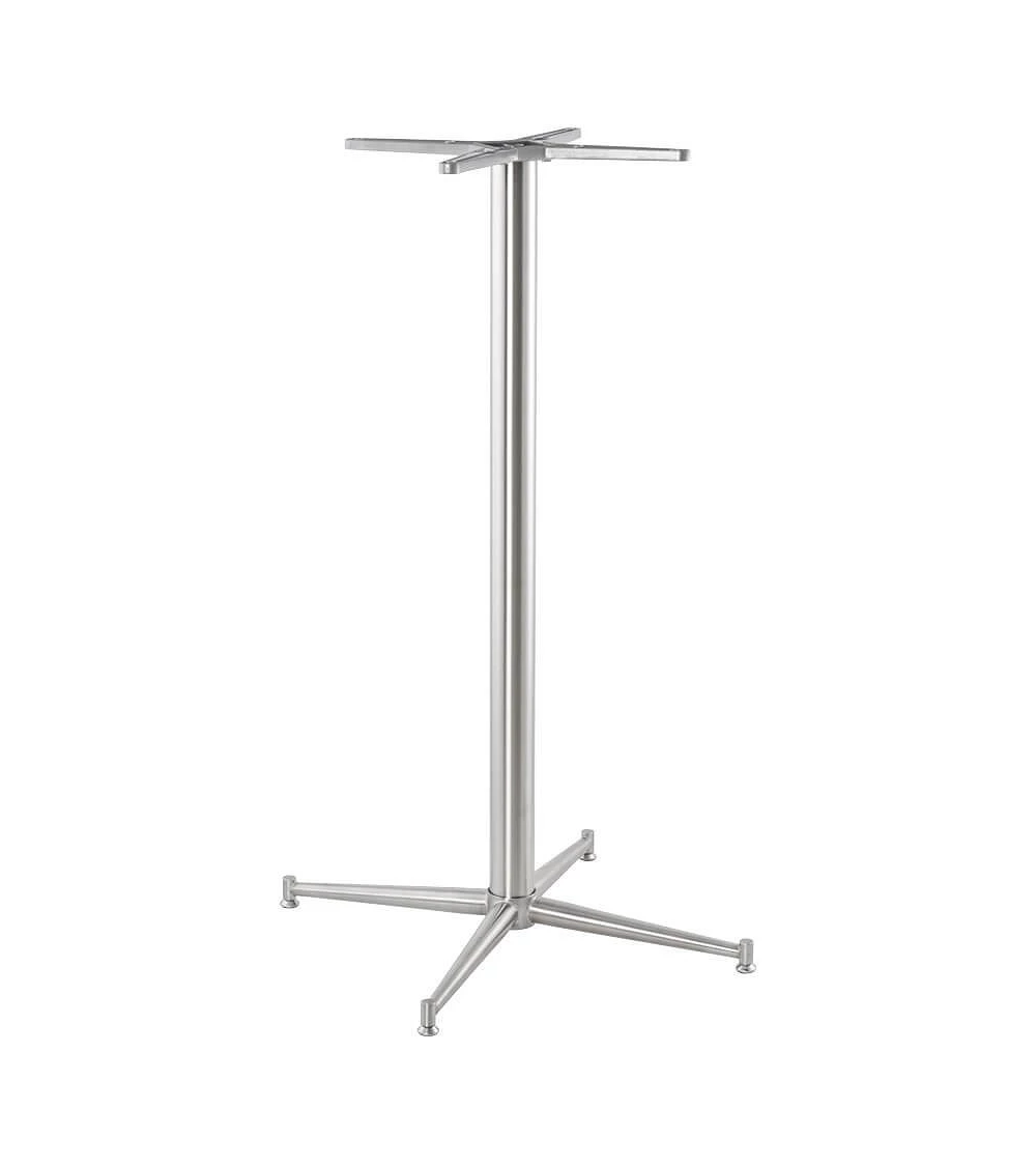 Pied pour table bar 110 cm Acier Inox