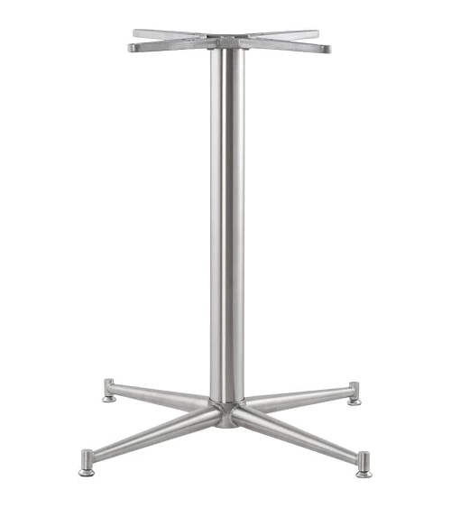 Pied pour table 75 cm Acier inoxydable