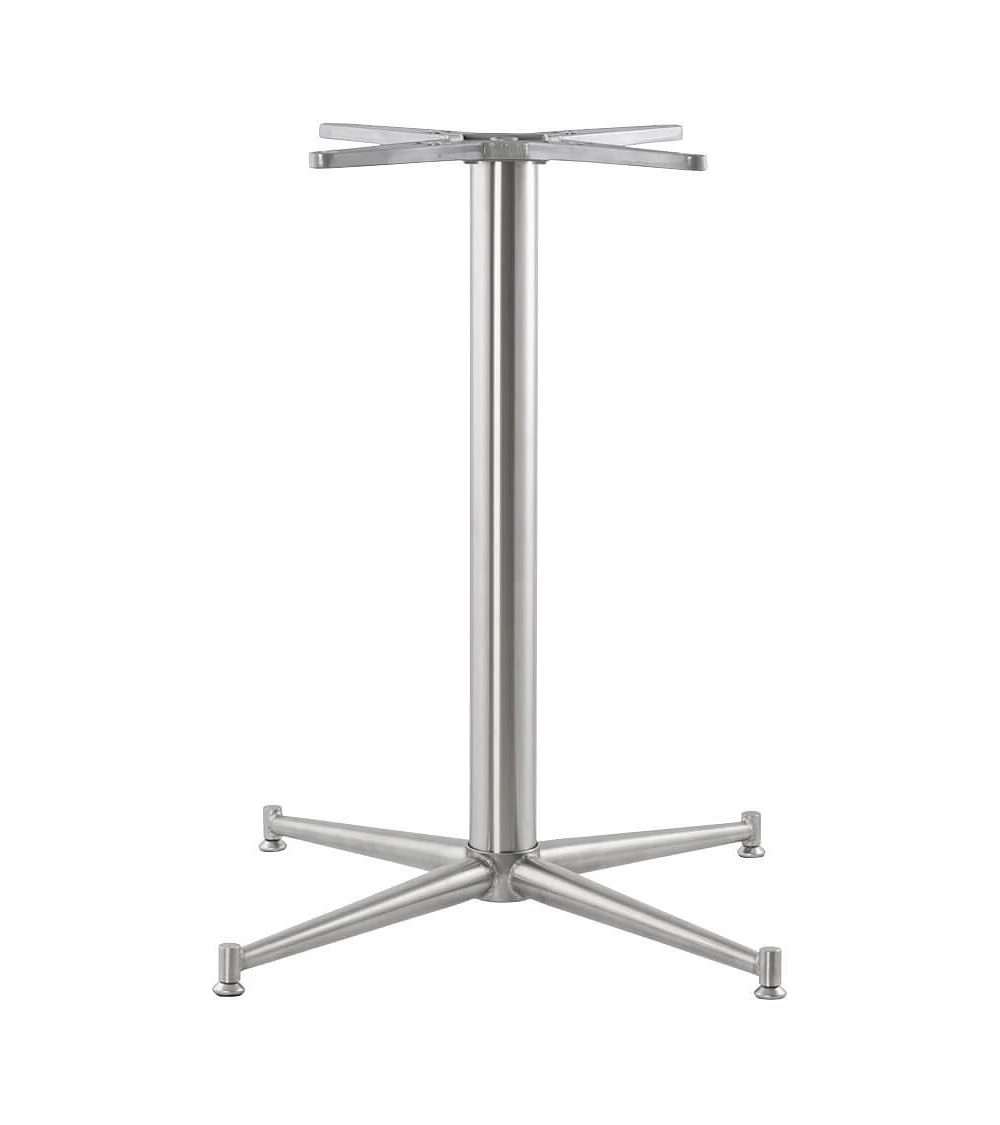 Pied pour table 75 cm Acier inoxydable