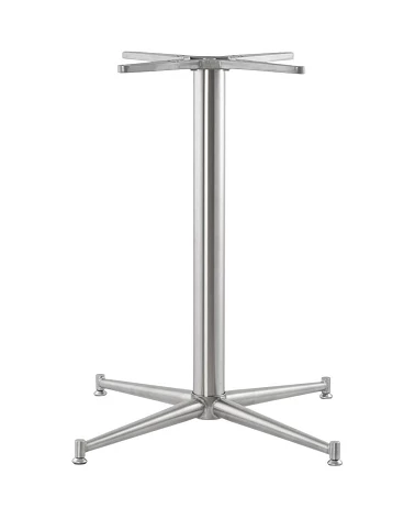 Pied pour table 75 cm Acier inoxydable