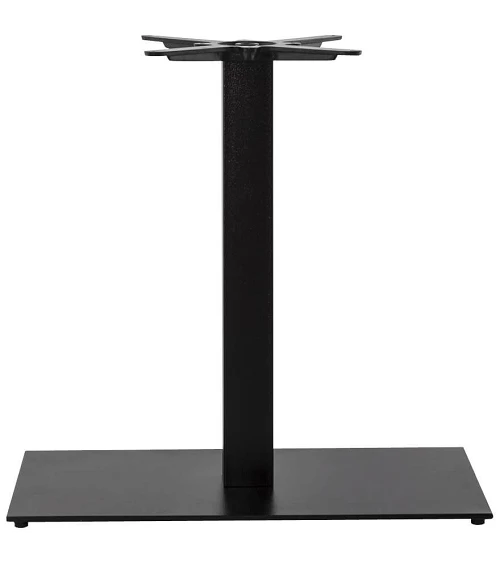 Pied pour table 75 cm MAO Fonte texturée noire