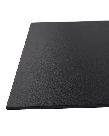 Pied pour table 75 cm MAO Fonte texturée noire