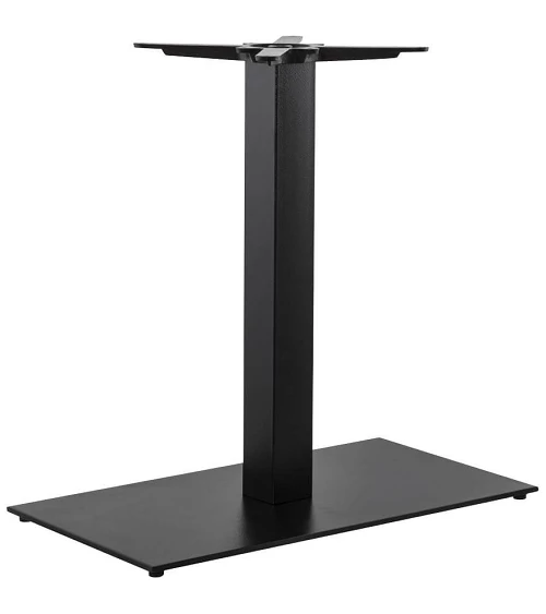 Pied pour table 75 cm MAO Fonte texturée noire