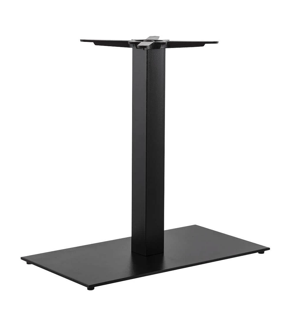 Pied pour table 75 cm MAO Fonte texturée noire