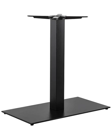 Pied pour table 75 cm MAO Fonte texturée noire