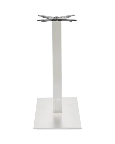 Pied pour table 90 cm ORION Acier Brossé