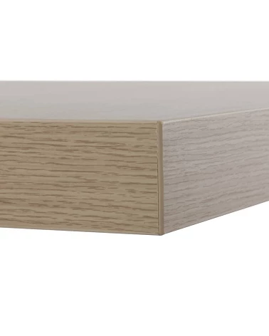 Plateau de table carre 68 cm Melamine Bois Clair