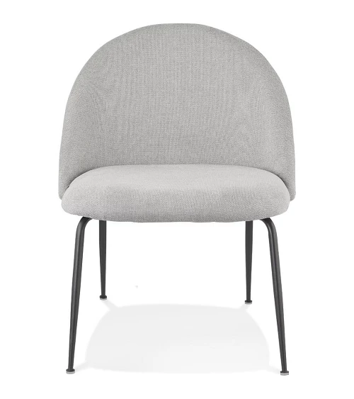 Fauteuil design HAGU Tissu Gris