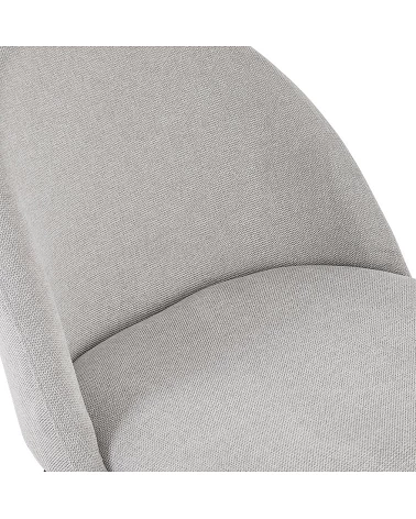 Fauteuil design HAGU Tissu Gris