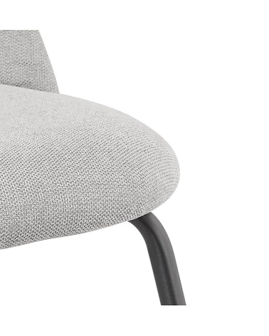 Fauteuil design HAGU Tissu Gris