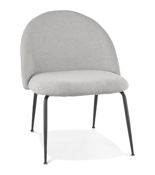 Fauteuil design HAGU Tissu Gris