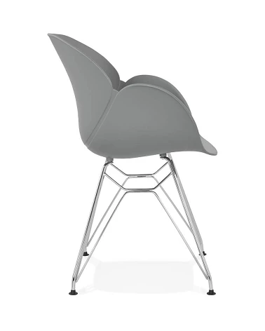 Chaise Design Chrome CHIPIE Polypro Gris